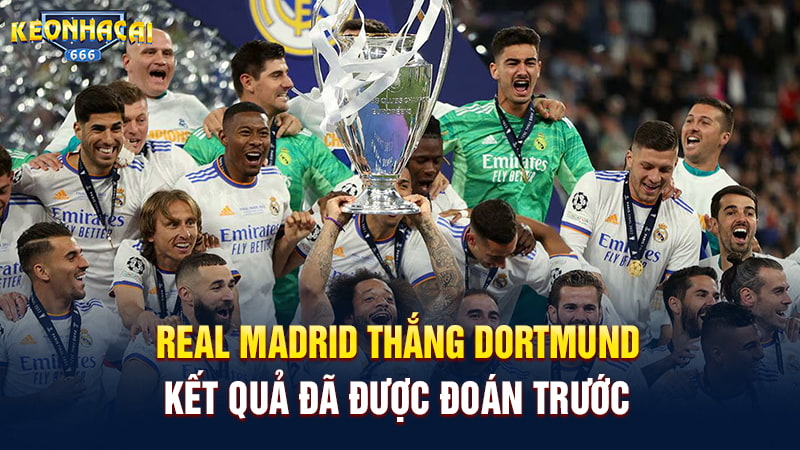 Real Madrid thắng dortmund